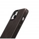 iCarer Oil Wax Premium Leather Case magnetic leather case iPhone 14 with MagSafe brown
