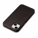 iCarer Oil Wax Premium Leather Case magnetic leather case iPhone 14 with MagSafe brown