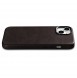 iCarer Oil Wax Premium Leather Case magnetic leather case iPhone 14 with MagSafe brown
