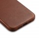 iCarer Oil Wax Premium Leather Case magnetic leather case iPhone 14 with MagSafe brown