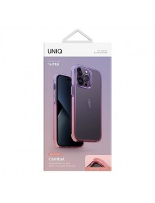 Uniq Combat Duo case iPhone 14 Pro 6.1" lilac-pink/lilac lavender-pink