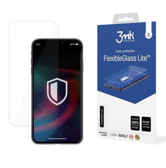 Tempered glass for iPhone 14 Pro / iPhone 14 hybrid flexi 6H 3mk FlexibleGlass Lite series