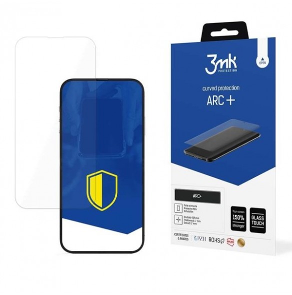 Ultra-thin screen protector for iPhone 14 Pro / iPhone 14 from the 3mk ARC+ series