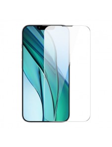 Baseus Tempered Glass for iPhone 14 / 13 Pro / 13 Full Screen with Speaker Cover 0.4mm + Mounting Kit
