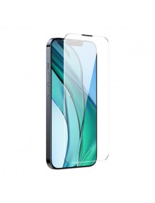 Baseus Tempered Glass for iPhone 14 / 13 Pro / 13 Full Screen with Speaker Cover 0.4mm + Mounting Kit