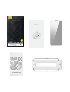 Baseus Privacy Tempered Glass for iPhone 14 / 13 Pro / 13 Full Screen 0.4mm Privacy Filter Anti Spy + Mounting Kit