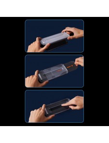Baseus Privacy Tempered Glass for iPhone 14 / 13 Pro / 13 Full Screen 0.4mm Privacy Filter Anti Spy + Mounting Kit