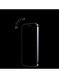 Baseus Privacy Tempered Glass for iPhone 14 / 13 Pro / 13 Full Screen 0.4mm Privacy Filter Anti Spy + Mounting Kit