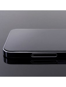 Tempered glass with Case Friendly frame iPhone 14 / 13 Pro / iPhone 13 black