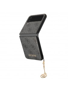 Guess 4G Charms Case for Samsung Galaxy Z Flip 4 Grey