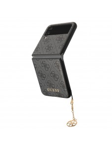 Guess 4G Charms Case for Samsung Galaxy Z Flip 4 Grey