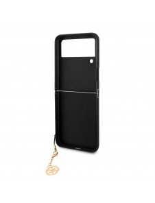 Guess 4G Charms Case for Samsung Galaxy Z Flip 4 Brown