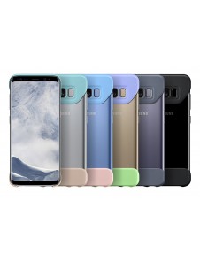 EF-MG955CVE Samsung Protective Cover Skal till G950 Galaxy S8 Plus - Violett & Grönt
