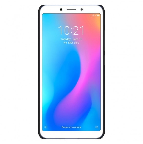 Svart och väldigt snyggt skydd för Xiaomi Redmi 6A.