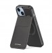 Case for iPhone 14 / iPhone 13 with MagSafe Wallet RFID Blocking Stand Dux Ducis Rafi Mag - Black