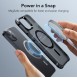 ESR AIR ARMOR HALOLOCK MAGSAFE IPHONE 13/14 FROSTED BLACK