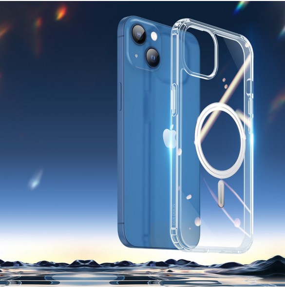 Dux Ducis Clin magnetic case for iPhone 14 / 13 compatible with MagSafe transparent