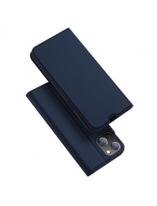 Dux Ducis Skin Pro Holster Flip Cover for iPhone 14 / 13 blue
