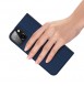 Dux Ducis Skin Pro Holster Flip Cover for iPhone 14 / 13 blue