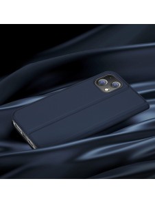 Dux Ducis Skin Pro Holster Flip Cover for iPhone 14 / 13 blue