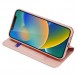 Dux Ducis Skin Pro Holster Flip Cover for iPhone 14 / 13 pink