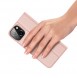 Dux Ducis Skin Pro Holster Flip Cover for iPhone 14 / 13 pink