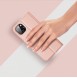 Dux Ducis Skin Pro Holster Flip Cover for iPhone 14 / 13 pink