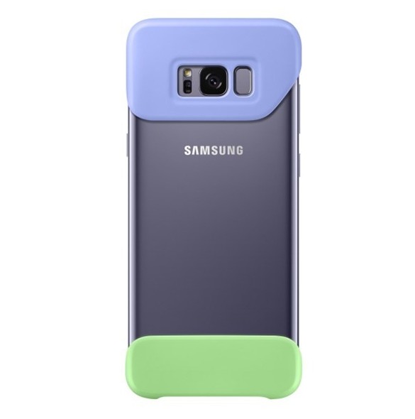EF-MG955CVE Samsung Protective Cover Skal till G950 Galaxy S8 Plus - Violett & Grönt