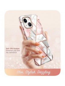 SUPCASE COSMO IPHONE 13 / 14 MARBLE PINK