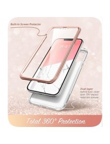 SUPCASE COSMO IPHONE 13 / 14 MARBLE PINK