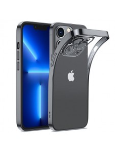 Joyroom 14Q Case for iPhone 14 cover with metallic frame black