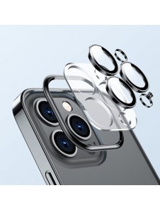 Joyroom 14Q Case for iPhone 14 cover with metallic frame black