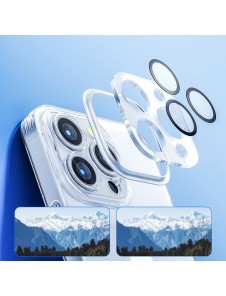 Joyroom 14Q Case iPhone 14 Case Cover with Camera Cover Transparent