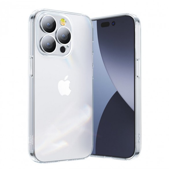 Joyroom 14Q Case iPhone 14 Case Cover with Camera Cover Transparent