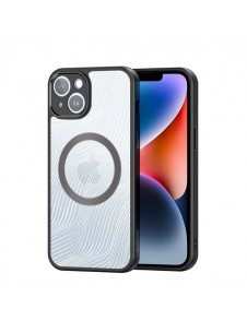 Armored case for iPhone 14 compatible with MagSafe Dux Ducis Aimo Mag - black