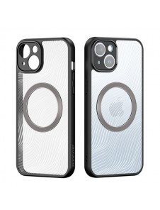 Armored case for iPhone 14 compatible with MagSafe Dux Ducis Aimo Mag - black