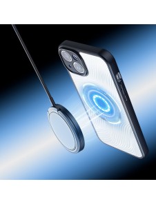 Armored case for iPhone 14 compatible with MagSafe Dux Ducis Aimo Mag - black