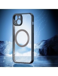 Armored case for iPhone 14 compatible with MagSafe Dux Ducis Aimo Mag - black