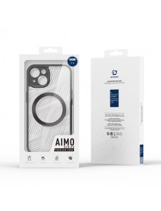 Armored case for iPhone 14 compatible with MagSafe Dux Ducis Aimo Mag - black
