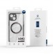 Armored case for iPhone 14 compatible with MagSafe Dux Ducis Aimo Mag - black