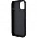 Karl Lagerfeld iPhone 14 6.1" hardcase silver/silver Saffiano Karl & Choupette