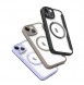 Dux Ducis Skin X Pro case iPhone 14 MagSafe magnetic flip cover beige