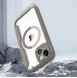 Dux Ducis Skin X Pro case iPhone 14 MagSafe magnetic flip cover beige