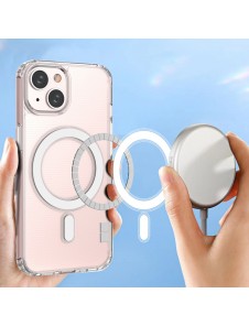 Clear Magnetic Case MagSafe case for iPhone 14 magnetic transparent cover