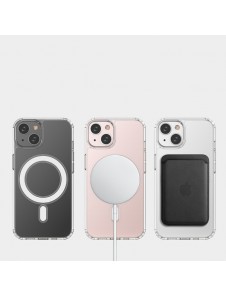 Clear Magnetic Case MagSafe case for iPhone 14 magnetic transparent cover