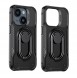 Joyroom Dual Hinge case for iPhone 14 armored case with a stand and a ring holder black