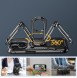 Joyroom Dual Hinge case for iPhone 14 armored case with a stand and a ring holder black