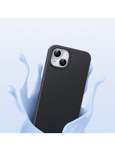 Ugreen LP625 Silky Silicone Protective Case Rubber Flexible Silicone Phone Case for iPhone 14 Black