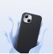 Ugreen LP625 Silky Silicone Protective Case Rubber Flexible Silicone Phone Case for iPhone 14 Black