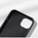 Ugreen LP625 Silky Silicone Protective Case Rubber Flexible Silicone Phone Case for iPhone 14 Black